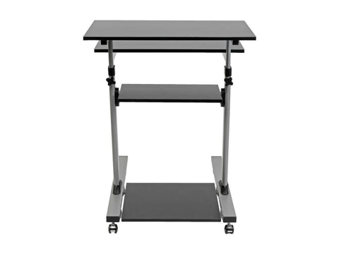 EATON TRIPPLITE Rolling Desk TV/Monitor Cart - Height Adjustable