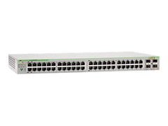 ALLIED 48x 10/100/1000T POE+ Websmart Switch with 4 unpopulated SFP Slot