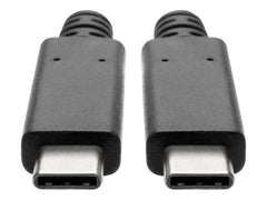 EATON TRIPPLITE USB-C Cable M/M - USB 3.1 Gen 2 10Gbps 5A Rating Thunderbolt 3 Compatible 3ft. 0.91m