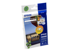 EPSON Pap Photo Premium Semi Glacé 10x15cm (50f./251g)