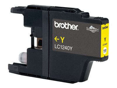 BROTHER LC-1240 cartouche d encre jaune haute capacité 600 pages pack de 1