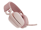 LOGITECH Zone Vibe 100 Headset full size Bluetooth wireless rose