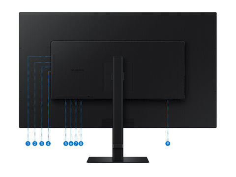 SAMSUNG ViewFinity S37D800U 37p 16:9 3840x2160 VA 5ms 350nits 60Hz HDR10 sRGB 100 HAS/Swivel/Tilt HDMI/DP/USB-C 90W LAN USB3