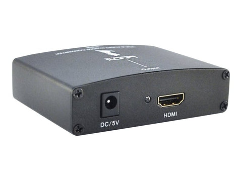 LINDY VGA + Audio to HDMI converter maximum resolution 1080p not scaling