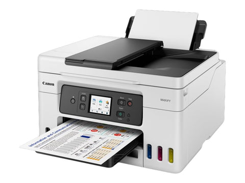 CANON MAXIFY GX4050 MFP colour ink-jet refillable A4 18 ipm print 350 sheets USB 2.0 LAN Wi-Fi