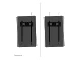 NEOMOUNTS WL30-750BL18P Support mural fixe pour écran 50-98p- robuste - verrouillable - portrait - installation rapide - TÜV