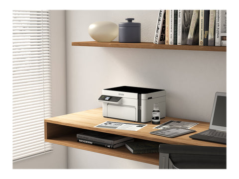 EPSON EcoTank ET-M2120 MFP Mono B/W ink-jet A4 15ppm print 150 sheets USB Wi-Fi white
