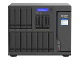 QNAP 16-Bay TurboNAS 12x3.5p HDD + 4x2.5p SSD SATA 6G Intel Xeon W-1250 6 cores 12 threads 3.3GHz 32Go DDR4 ECC RAM