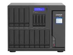 QNAP 16-Bay TurboNAS 12x3.5p HDD + 4x2.5p SSD SATA 6G Intel Xeon W-1250 6 cores 12 threads 3.3GHz 32Go DDR4 ECC RAM