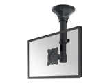 NEOMOUNTS FPMA-C025BLACK Support de plafond pour écran de 10-30p - h 37-47 cm - inclinable