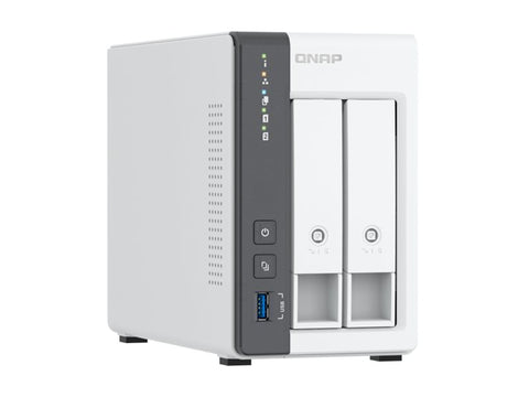 QNAP TS-216G 2-bay ARM 4-core Cortex-A55 2.0GHz 2xSATA 6Gb/s 3.5/2.5p 4Go RAM on-board 1xGbE 1x2.5GbE 1xUSB3.2 Gen1 and 2xUSB2.0