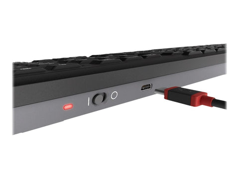 CHERRY STREAM Desktop Recharge Wireless keyboard / mouse set USB black Rechargeable (FR)