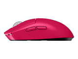 LOGITECH G PRO X SUPERLIGHT 2 Mouse gaming optical 5 buttons wireless 2.4 GHz USB LIGHTSPEED receiver pink
