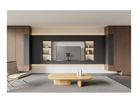 NEOMOUNTS DS42-430BL12 Support de bureau pour écran à poser 23-43p- à visser - pivotant