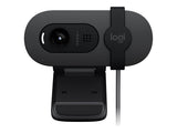 LOGITECH BRIO 105 Webcam colour 2 MP 1920 x 1080 720p 1080p audio wired USB