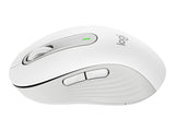 LOGITECH Signature M650 L LEFT Mouse large size left-handed optical 5 buttons wireless Bluetooth 2.4 GHz OFF-WHITE