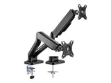 TNB ERGO Line Double Articulated Monitor Arm Ideal For Positioning 2 Screens Side By Side