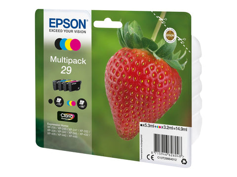 EPSON 1LB Multipack 4-colours 29 Claria Home Ink Blister without alarm