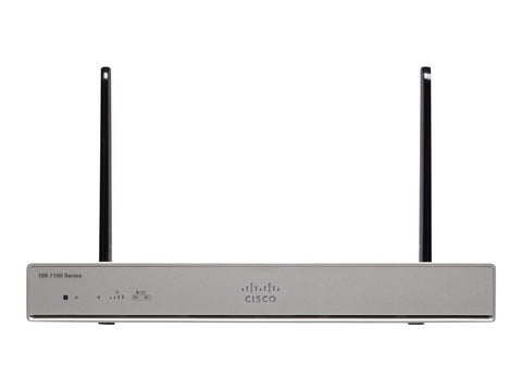 CISCO ISR 1100 8P Dual GE SFP Router w/ LTE Adv SMS/GPS EMEA & NA