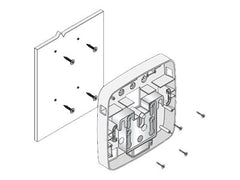 HPE AP-220-MNT-W2W AP Box Style Secure Flat Mt Kit w/1 Flat Surface Wall/Ceiling Secure Mount