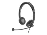 EPOS SC 75 USB MS double-sided wired headset with both 3.5 mm jack and USB connectivity
