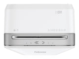 FELLOWES DESTRUCTEUR MICROSHRED LX201 BLANC COUPE MICROPARTICULES 230V EU
