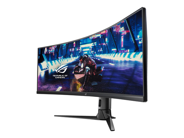 ASUS Display XG49VQ 49p Gaming Curved DFHD 144Hz 3840x1080 Freesync 2 HDR 4ms 21:9 USB HDMI DP Speaker