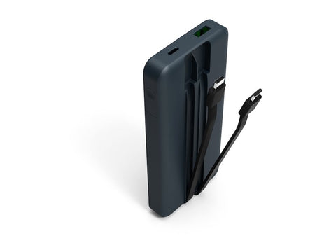 PORT DESIGNS Powerbank 10 000 mAh - 2x Built In Cable