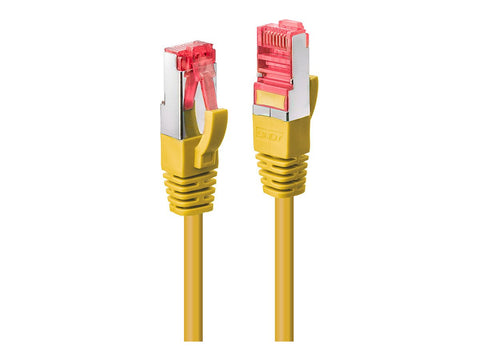 LINDY Cat.6 S/FTP Cable Yellow 15m Patch Cable