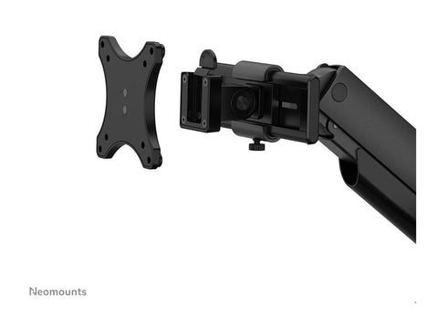 NEOMOUNTS DS65S-950BL2 Support décran à fixer 24-34p - ressort à gaz - Topfix - multiréglable - arrêt 180