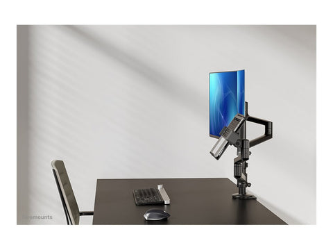 NEOMOUNTS DS20-425BL2 Support décran à fixer avec support pour ordinateur portable 17-27p - économie despace