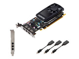 FUJITSU NVIDIA Quadro P400 2Go connectors 3x miniDP PCIe x16 without adapter Low Profile