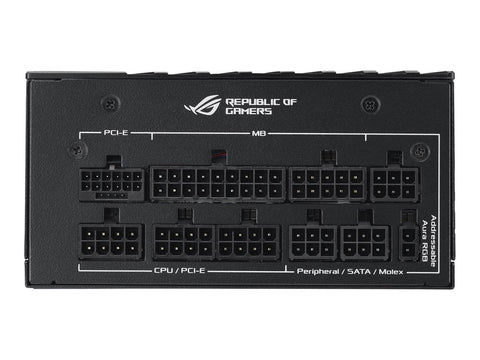 ASUS ROG Loki SFX-L 1000W Platinum Power Supply Unit 80 Plus Platinum ARGB Fan Aura Sync PCIe Gen 5.0 Ready ATX 3.0 Compatible