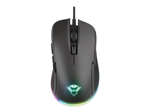 TRUST Souris gaming filaire YBAR noire