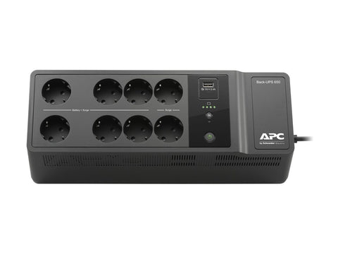 APC Back-UPS 650VA 230V 1 USB charging port