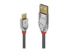 LINDY 5m USB 2.0 Type A/Micro-B Cable Cromo Line 480Mbit/s