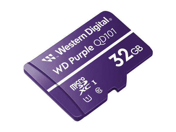 WD Purple 32Go Surveillance microSD HC - Class 10 UHS 1