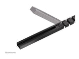 NEOMOUNTS Cable Spine Organizer for sit/stand desk frames screw mounted magnetic channel black