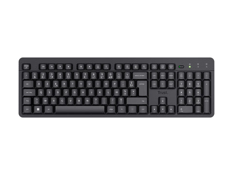TRUST Clavier sans fil ODY II silencieux (FR)