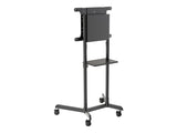 NEOMOUNTS NS-M1250BLACK Support au sol pour écran 37-70p - rotatif - étagère multimédia incluse