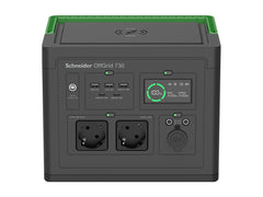 APC Schneider OffGrid Portable Power Station 730 738Wh Lithium-ion 2 Schuko Sinewave