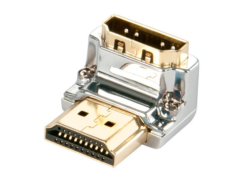 LINDY CROMO HDMI Adapter 90degree Down Connector type AM to AF