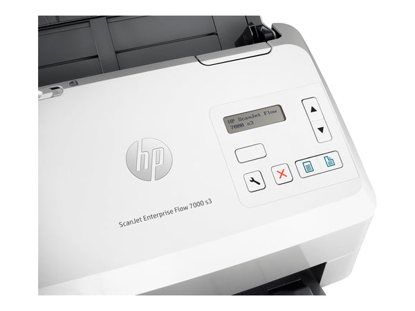 HP ScanJet Enterprise Flow 7000 s3 Sheet-feed Document scanner Duplex 216x3100mm 600dpix600dpi 75ppm ADF 80sheets 7500scans USB