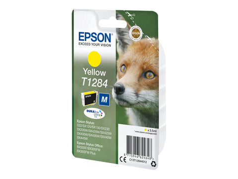 EPSON 1LB T1284 ink cartridge yellow standard capacity 3.5ml 1-pack RF-AM blister w/s