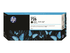 HP 726 original Ink cartridge CH575A matte black standard capacity 300ml 1-pack with Vivera Ink cartridge