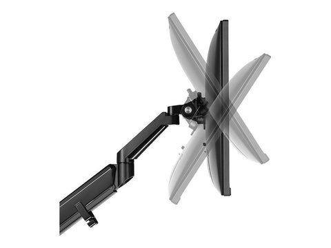 NEOMOUNTS DS70-810BL1 Support décran à fixer 17-32p - ressort à gaz - économie despace - arrêt 180