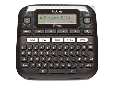 BROTHER Etiqueteuse bureautique PT-D210 clavier AZERTY