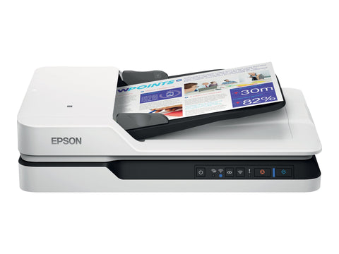 EPSON WorkForce DS-1660W Document scanner Duplex A4 1200x1200dpi 25ppm ADF 50sheets 1500scans/d USB 3.0 Wi-Fi