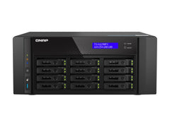 QNAP TS-h1290FX-7302P-128G 12 Bay U.2 NVMe PCIe Gen4 x4 all-flash desktop NAS AMD EPYC 16-core 7302P 128Go RDIMM ECC DDR4