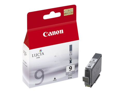 CANON PGI-9G cartouche d encre gris capacité standard 14ml 1.735 pages pack de 1